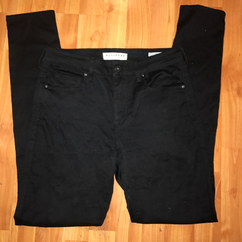 BULLHEAD HIGH WAISTED SKINNY JEANS